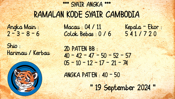 Prediksi Cambodia